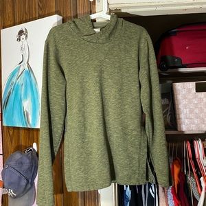 green adidas sweatshirt